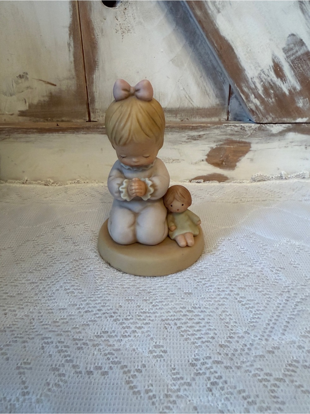 Precious Moments praying figurine